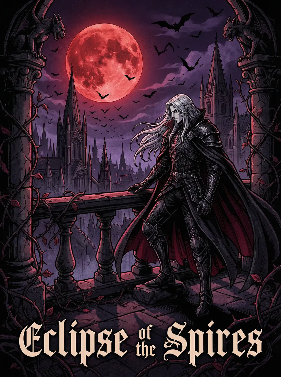 禁漫天堂 尖塔之蚀 暗黑哥特动漫封面