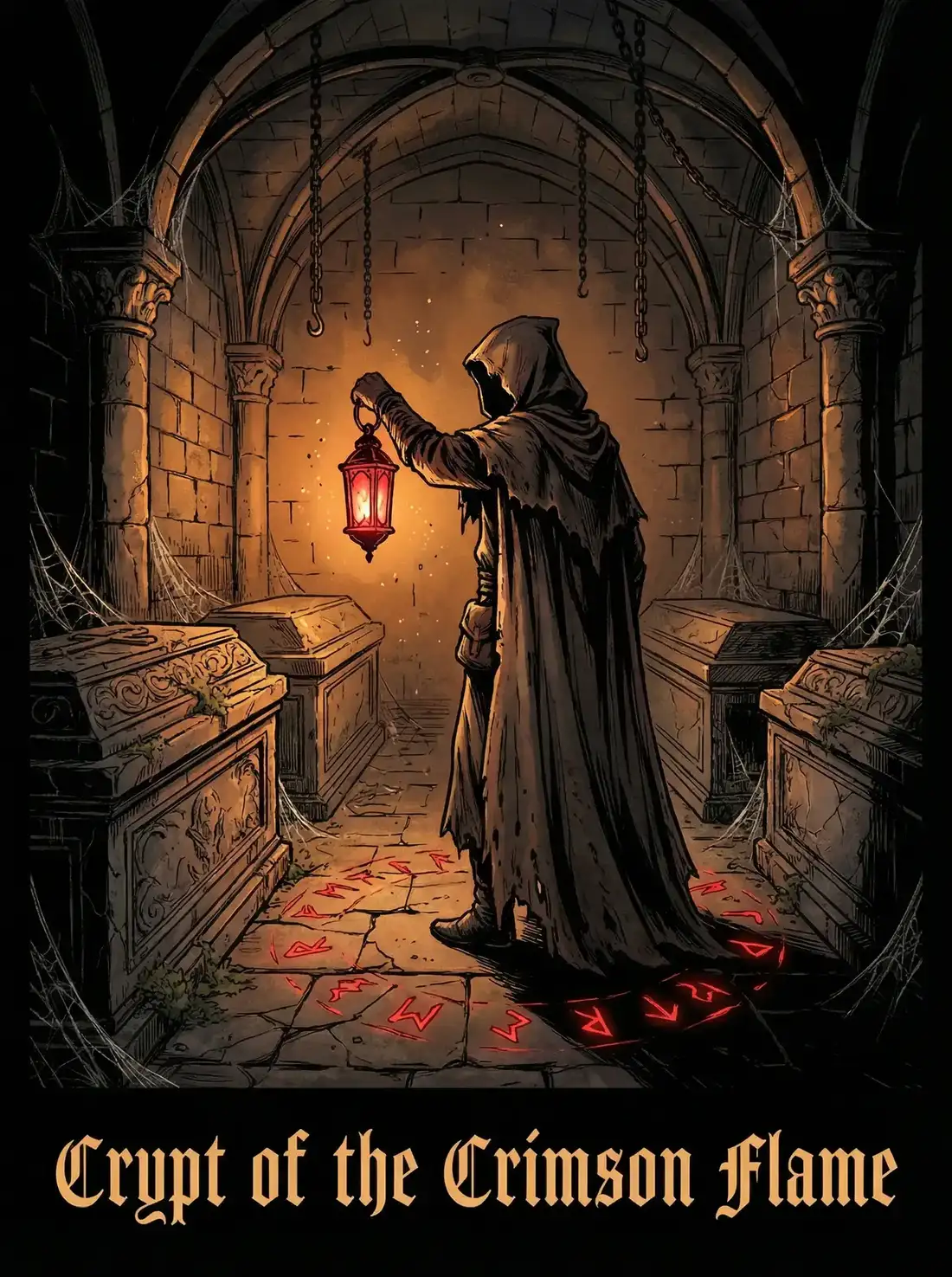 禁漫天堂 绯红地窖 暗黑哥特动漫封面